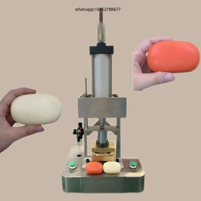 Soap Making Ins - Küçük Sabun Yapma Makinesi Pnömatik Sabun