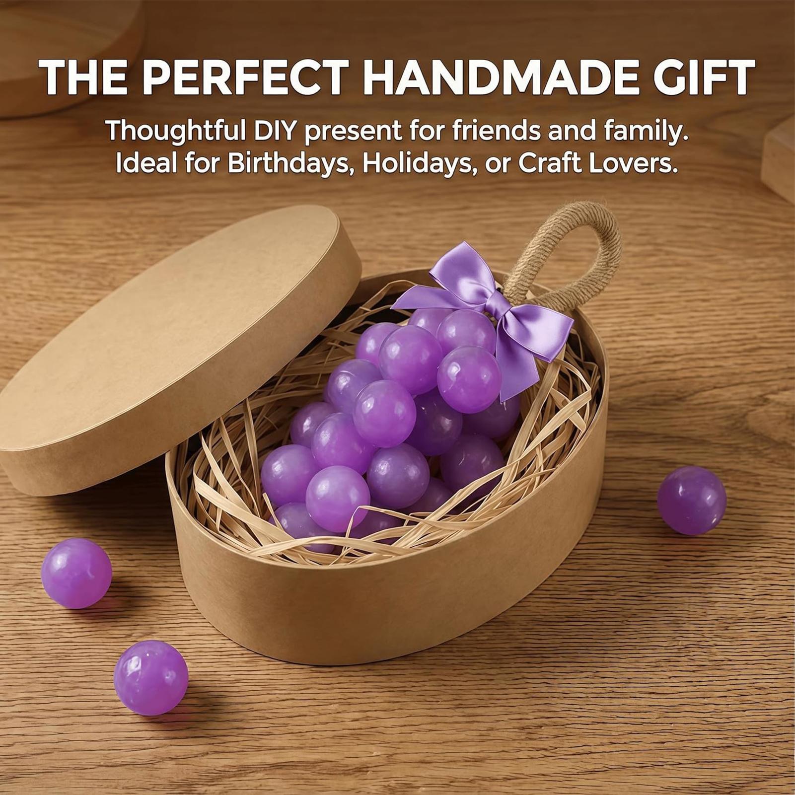 Soap Making Diy Kit - Üzüm Sabunu Kalıbı Kolay Çıkarılabilir Gıda