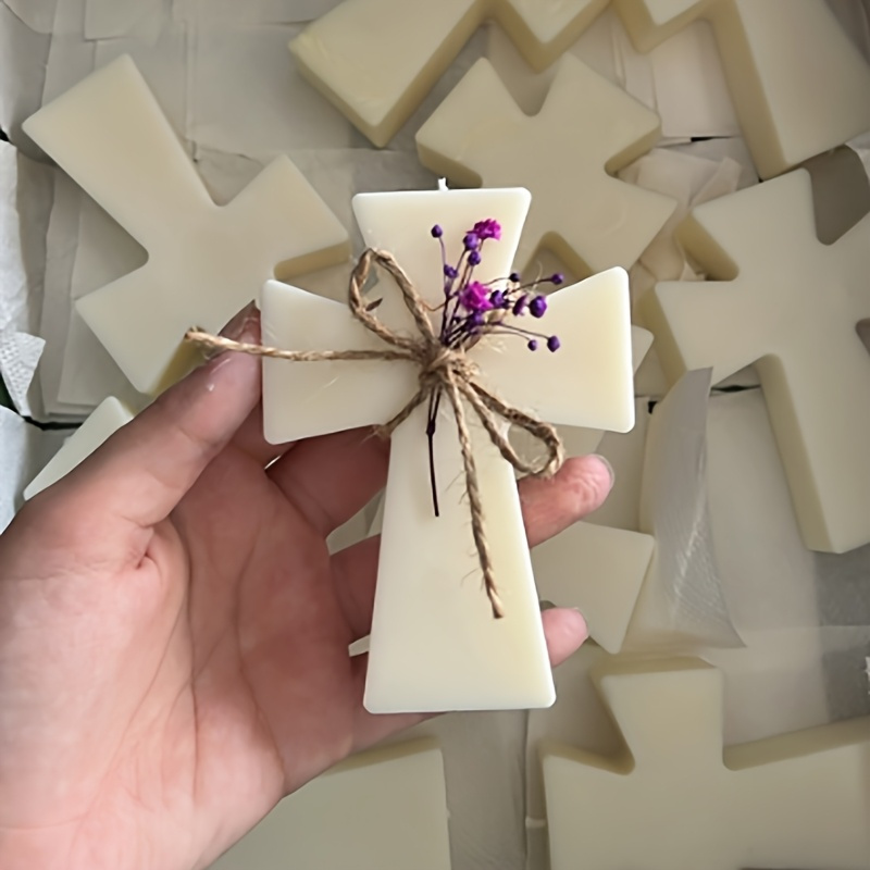 Soap Making Diy Kit - Silikon Kalıp Kutsama Haçı DIY Boncuk