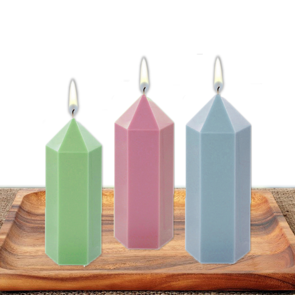 3D altıgen sütun mum kalıpları - Soap Making Diy Kit incelemesi ve fiyatı