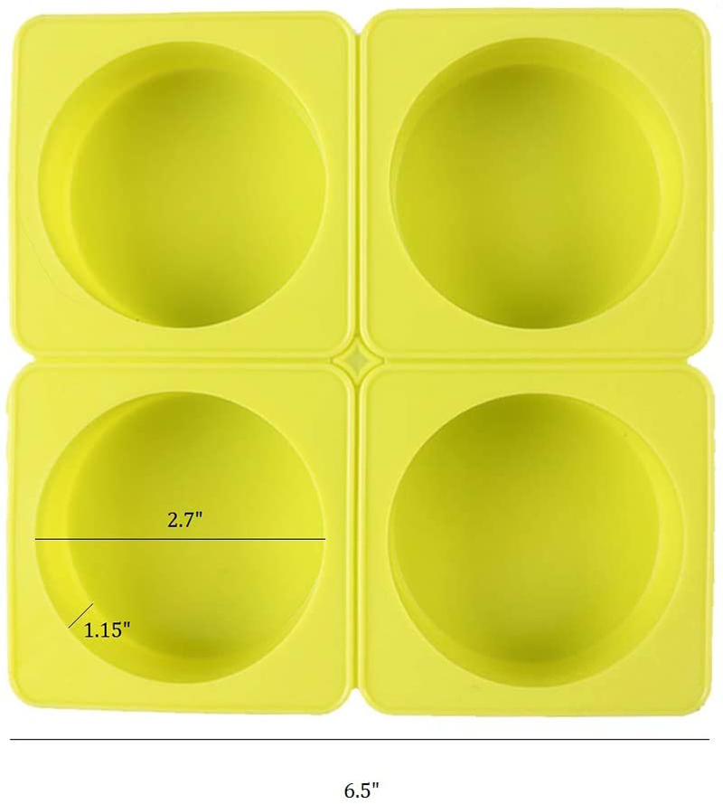 4 kavite yuvarlak silikon sabu - Soap Making Kit For Beginners incelemesi ve fiyatı