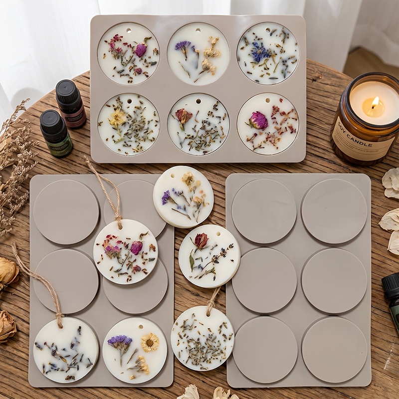 6 Bölmeli Yuvarlak Etiket Sili - Soap Making Instructions incelemesi ve fiyatı