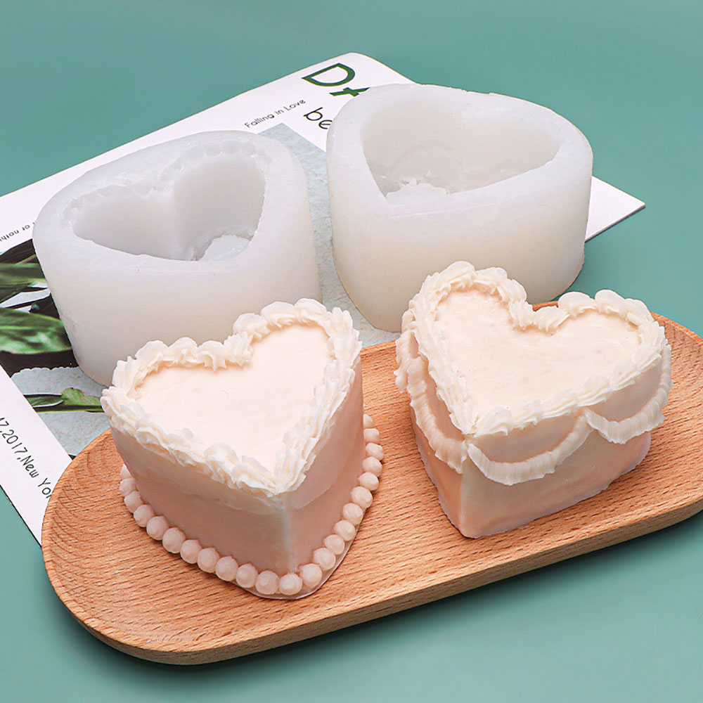 Eğlenceli Kalp Kek Şekilli Mum - Soap Making Gifts incelemesi ve fiyatı
