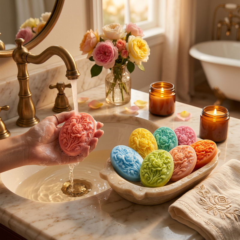 4 Çiçek şekilli silikon kalıp, - Soap Making Instructions incelemesi ve fiyatı