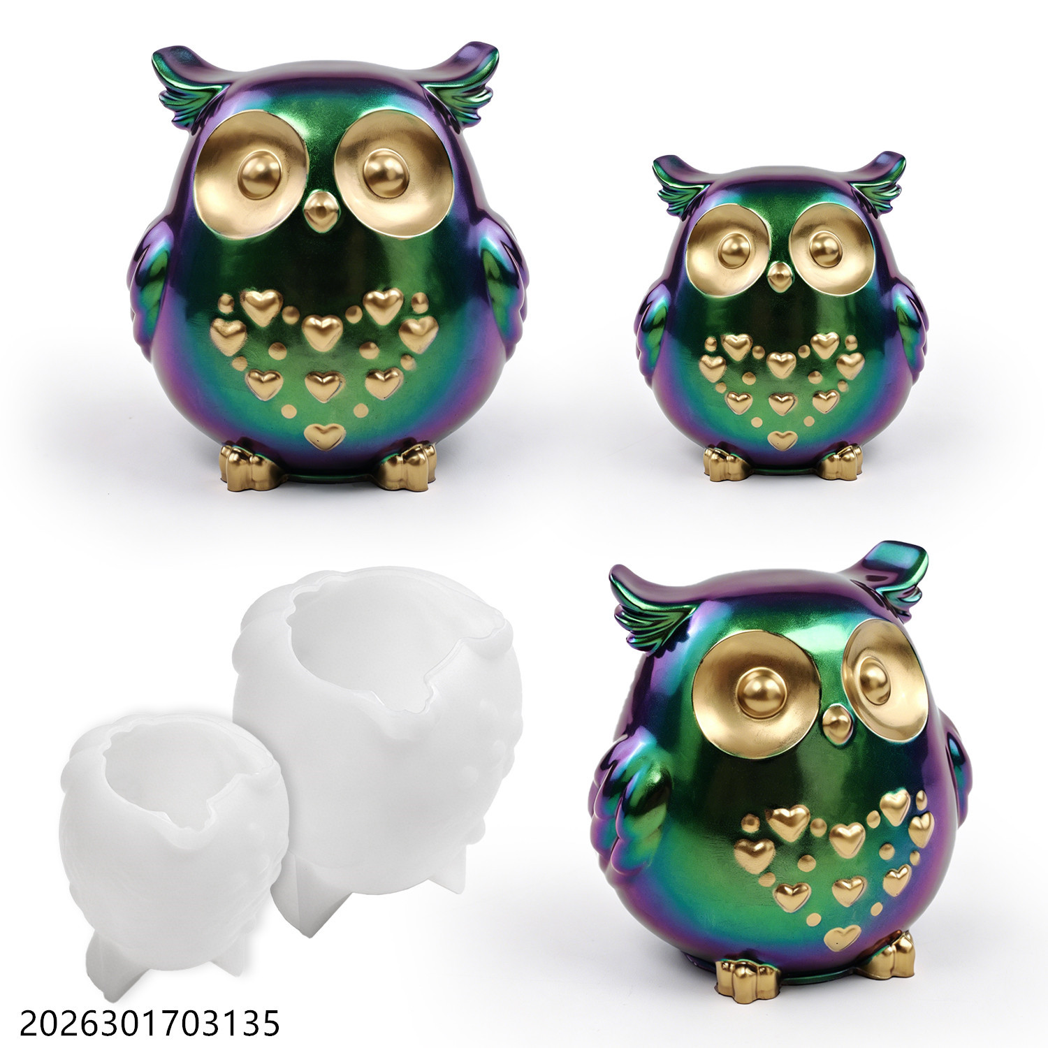 Baykuş silikon kalıp 3D kuş şe - Soap Making Gifts incelemesi ve fiyatı